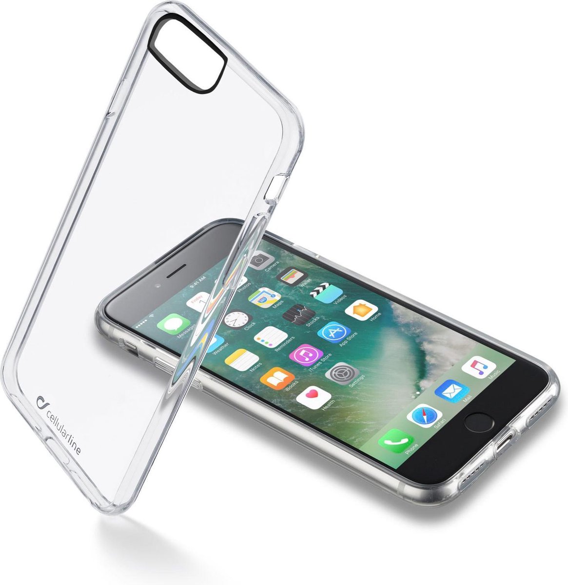 Cellular Line iPhone 8/7 Plus cover clear duo transparent