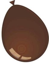 Ballonnen koffiebruin (30cm, 50st)
