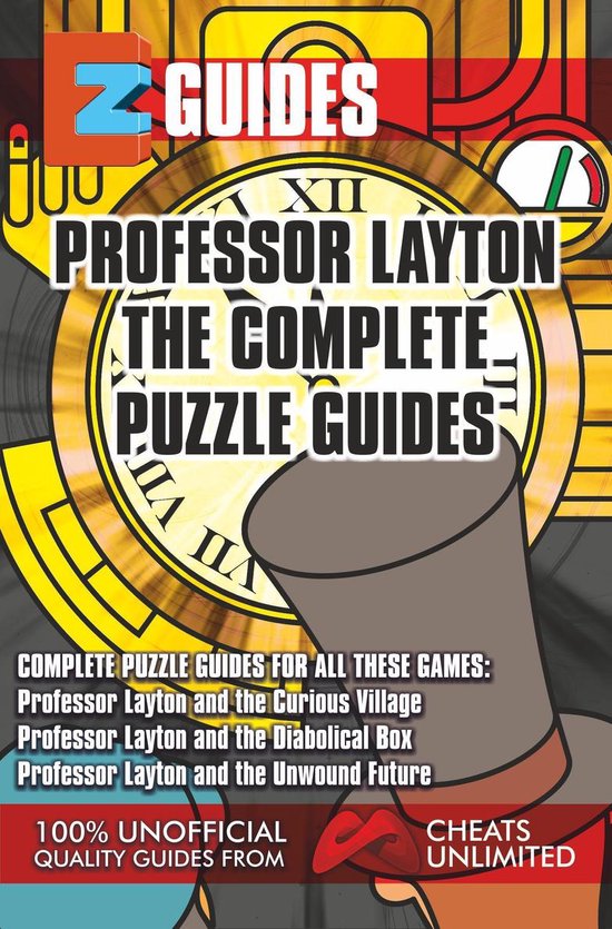 Ez Professor Layton the Complete Puzzle Guides - cover