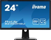 iiyama ProLite B2483HSU-B1DP LED display 61 cm (24") 1920 x 1080 Pixels Full HD Zwart