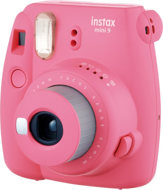Classificeren bekennen in verlegenheid gebracht Fujifilm Instax Mini 9 - Flamingo Pink | bol.com