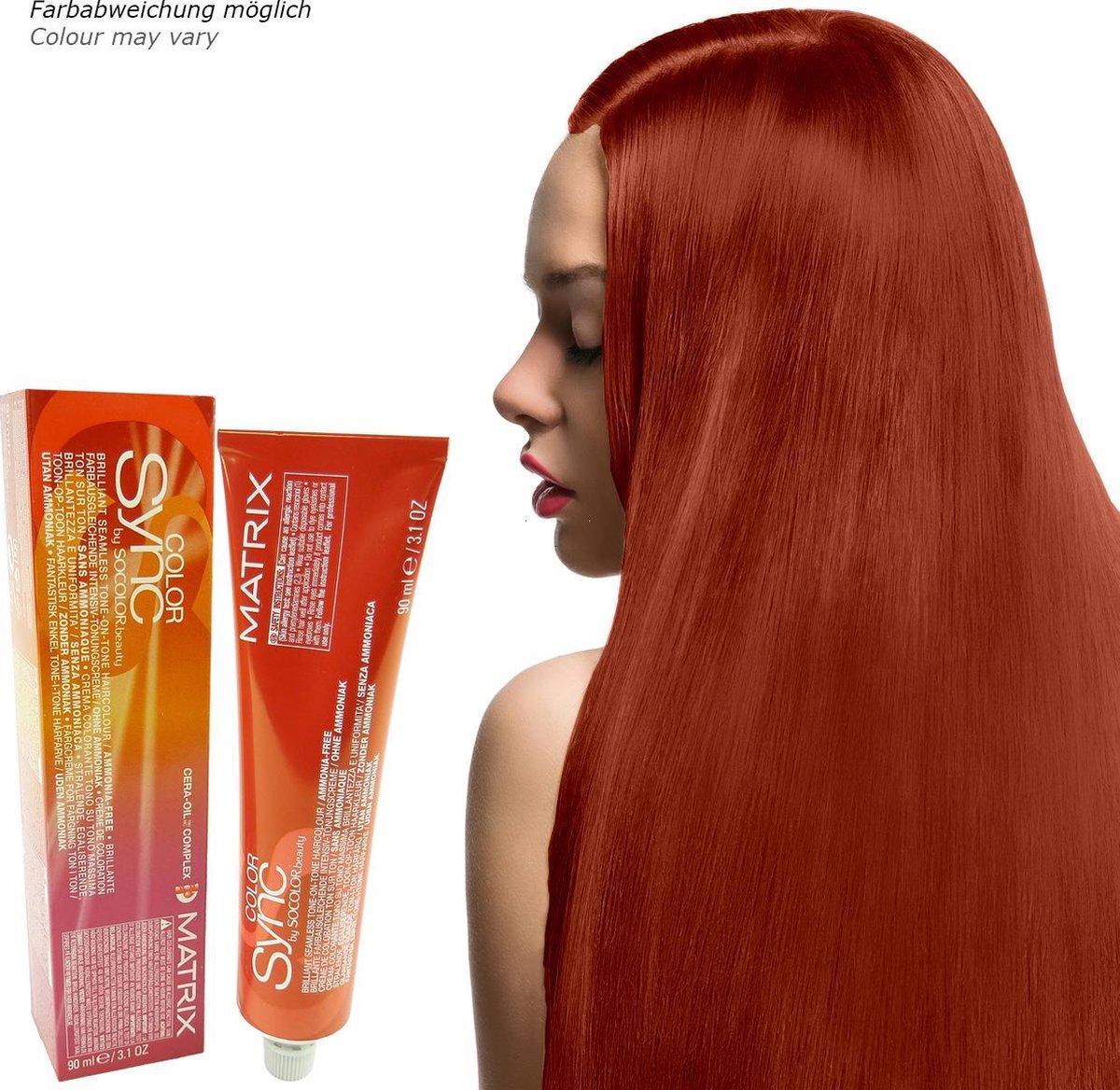 Matrix Socolor Color Sync - # 7RC Medium Blonde Red Copper ...
