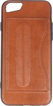BestCases.nl Apple iPhone 7 / 8 Stand TPU back case hoesje Bruin