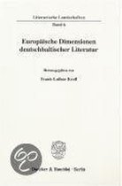 Europaische Dimensionen Deutschbaltischer Literatur
