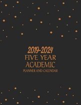 2019-2024 Five Year ACADEMIC Planner And Calendar