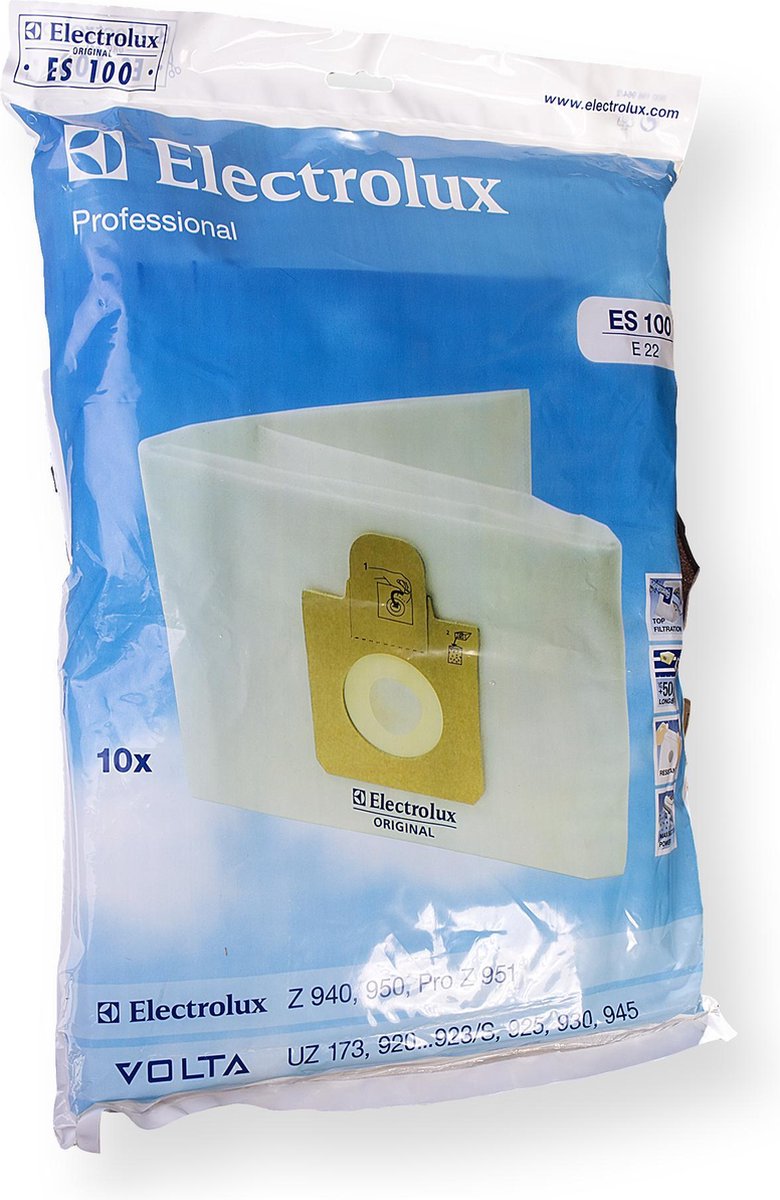 Electrolux ES100 - Stofzuigerzakken - 10 Stuks