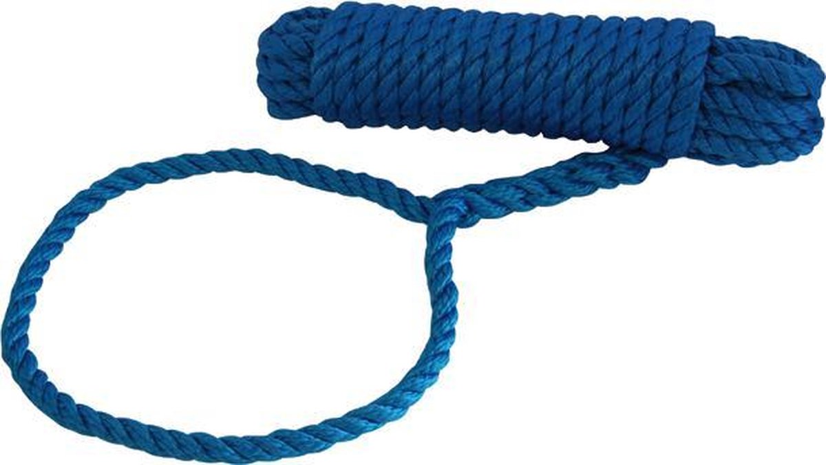Talamex Superlene Landvast Ø 10 mm 10 meter lang - Blauw
