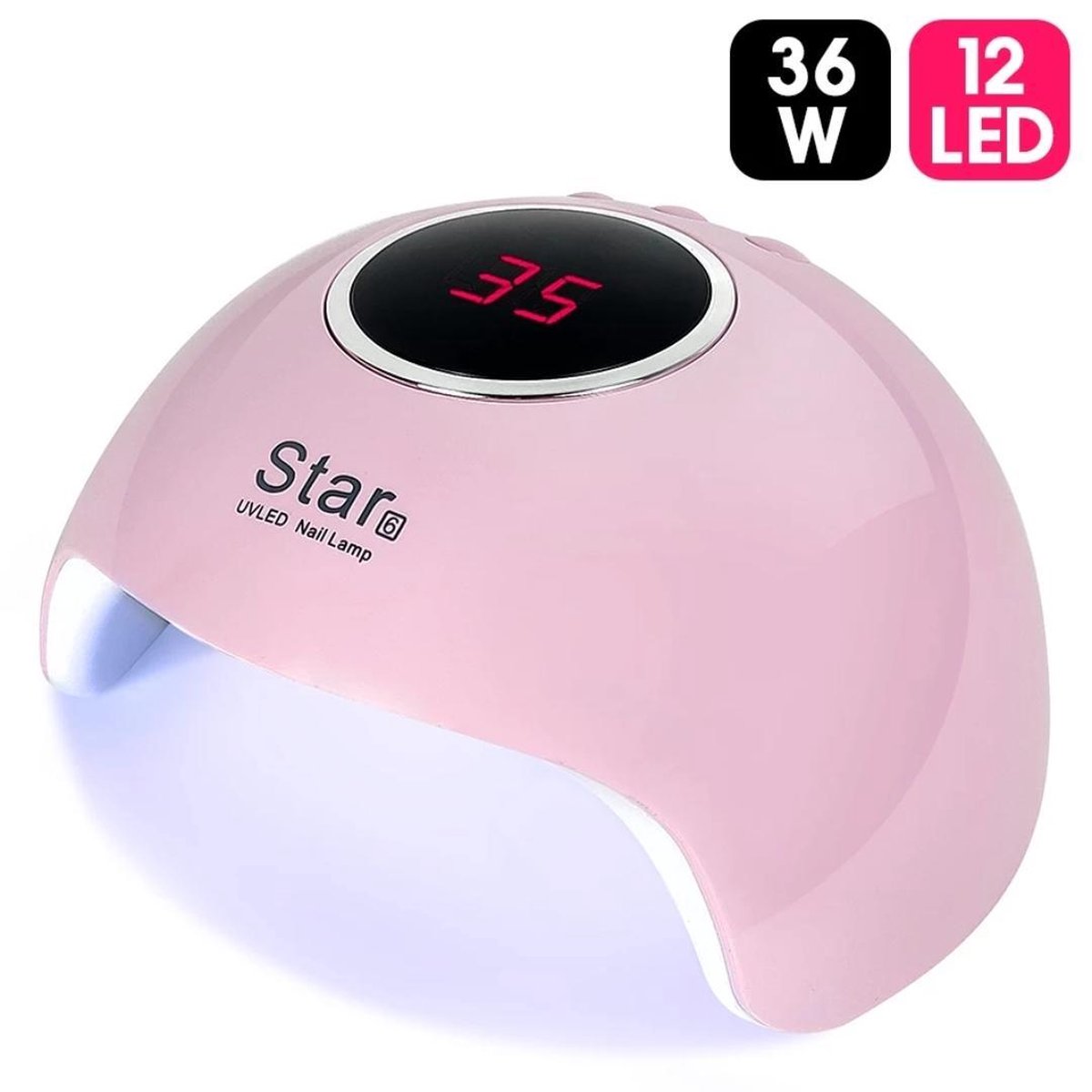 Nageldroger Gelnagels 36 watt LED UV Nagellamp voor Gel Nagellak