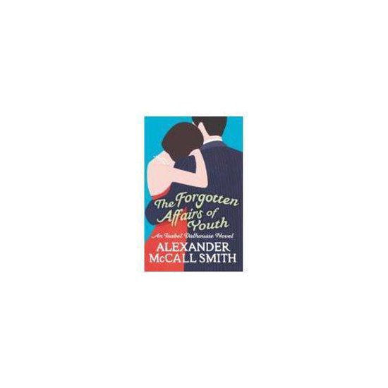 Boekcover van 'The Forgotten Affairs of Youth' met een man en vrouw in silhouet, op de voorkant staat de titel en auteur.
