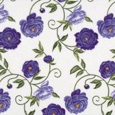 Ti-flair servetten "Peony lilac" Pioenroos paars 33 x 33