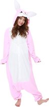 Konijn Onesie Premium Verkleedkleding - Volwassenen & Kinderen - Onesize (155-177 cm)
