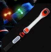 LED Sport/Hardloopband waterbestendig Oranje / Blauw / Rood / Geel