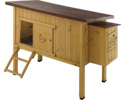 Ferplast Hen House 30 Kippenhok - Bruin - 162 x 100 x 110 cm