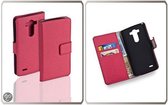 HC Bookcase Flip Hoesje LG G3 Book/Wallet Case/Cover Roze