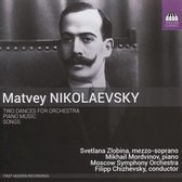 Mikhail Mordvinov, Moscow Symphony Orchestra - Nikolaevsky: Two Orchestral Dances, Songs, Piano Music (CD)