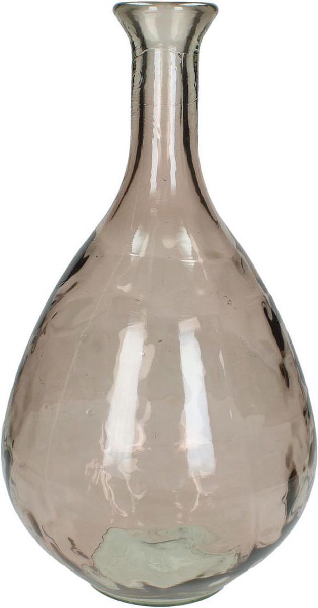 Vaas Gerecycled Glas Beige, 42cm | bol.com