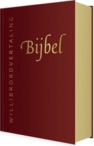 Bijbel (Willibrordvertaling) in leer met goudsnee (rood)