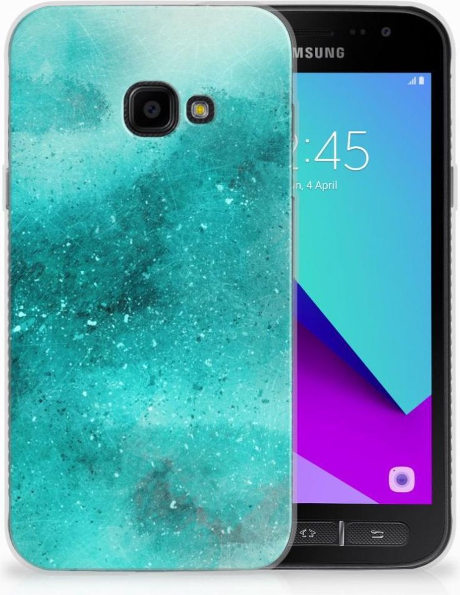 Hoesje maken Samsung Galaxy Xcover 4 | Xcover 4s Painting Blue