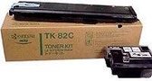 TK-82C tonercartridge cyaan standard capacity 10.000 pagina's 1-pack