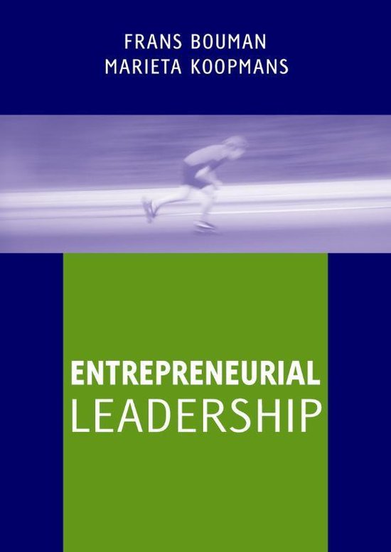 Cover van het boek 'Entrepreneurial Leadership' van M. Koopmans