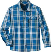 Jack Wolfskin Wichita Shirt Men - heren - blouse lange mouwen - M - blauw