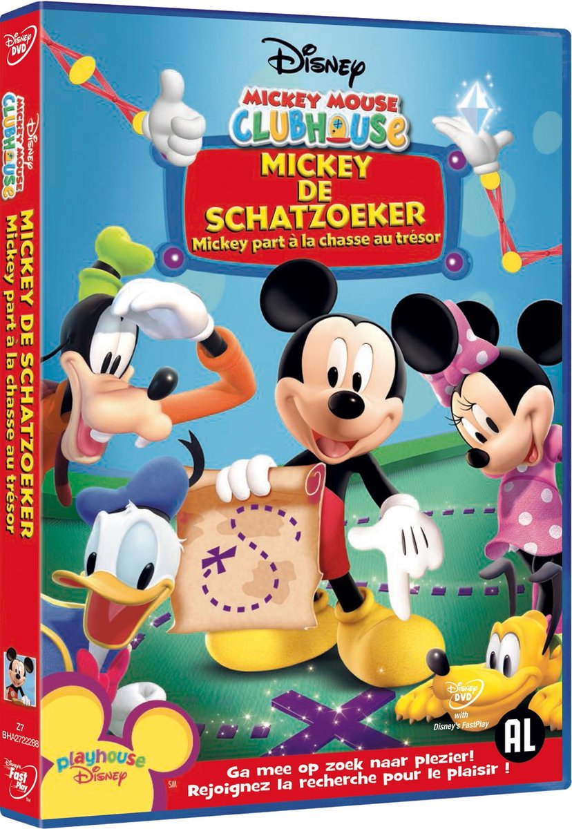 MICKEY MOUSE CLUBHOUSE - MICKEY DE SCHAT (DVD), Niet gekend | DVD | bol