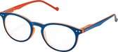 Moses Libri_x Leesbril Bicolor Oranje/blauw Sterkte +2,5