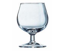 Arcoroc Degustation Cognacglazen 15 cl / 150 ml | Set van 12 Stuks | Geschikt voor Cognac en Brandy | Glas | Vaatwasserbestendig