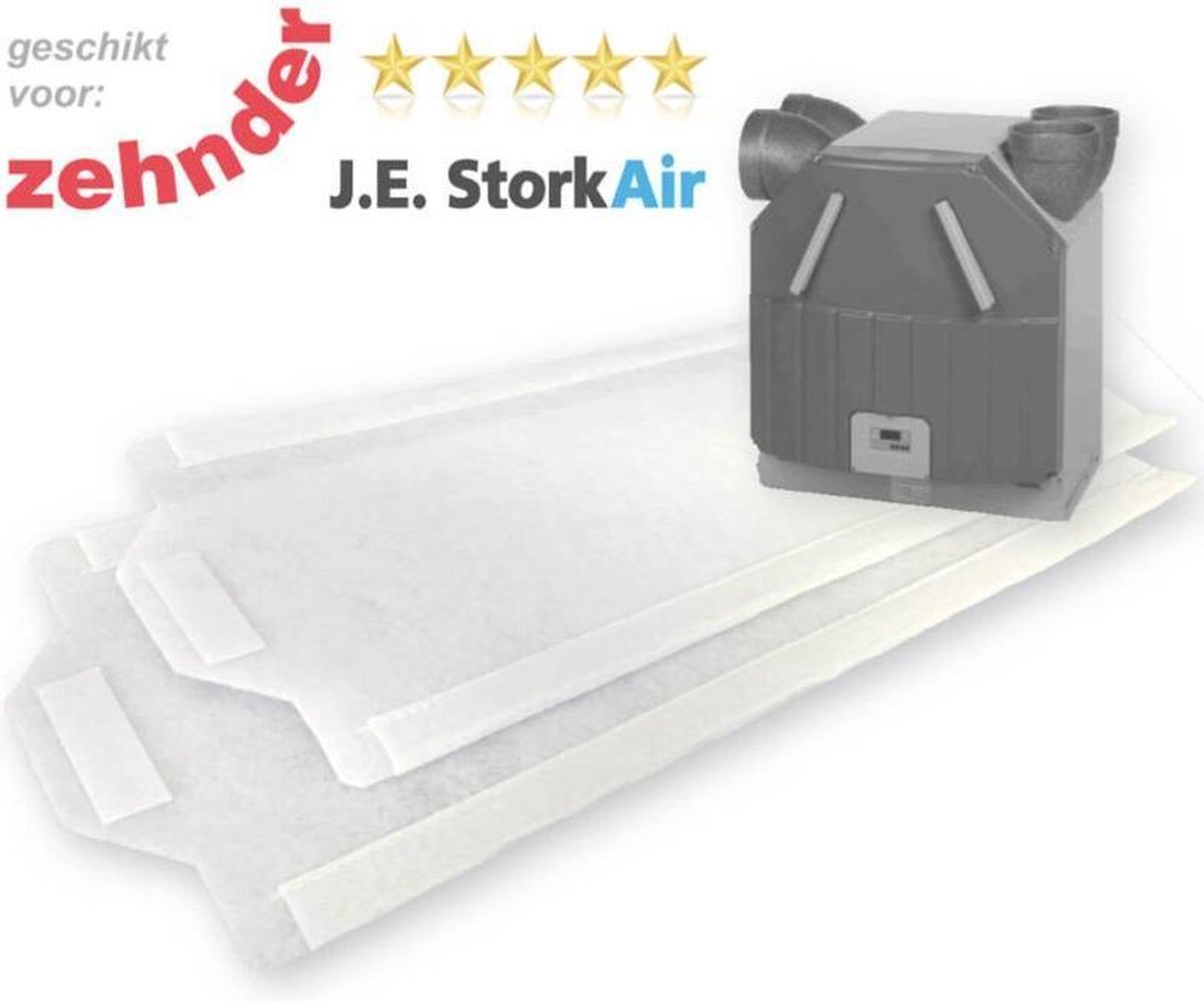 100 sets WTW filters voor J.E. Stork Air WHR 90/91 - PalletVoordeel