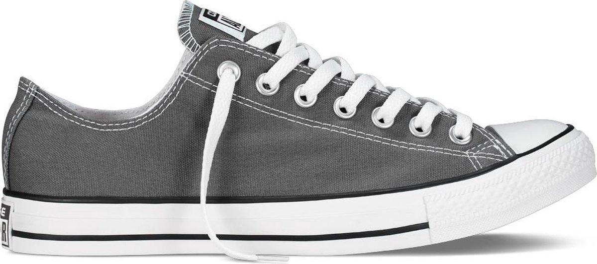 Keel gebruiker band Converse Sneakers Chuck Taylor All Star Low - Charcoal - Unisex | bol.com