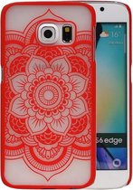 Samsung Galaxy S6 edge - Coque rigide Roma Rouge