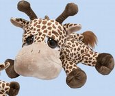 UNITOYS – Giraffe Sophie – Liggend met grote ogen – 28cm – Beige/Bruin