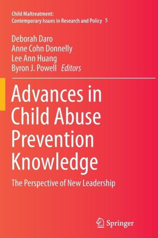 Omslag van Advances in Child Abuse Prevention Knowledge