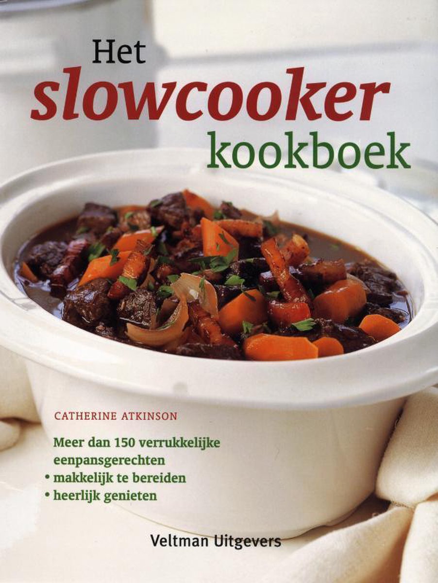 Gemiddeld dun spuiten Het slowcooker kookboek, Catherine Atkinson | 9789048303052 | Boeken |  bol.com