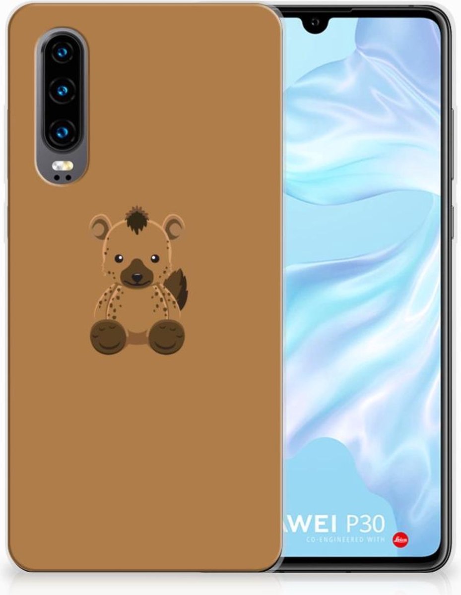 Huawei P30 Telefoonhoesje met Naam Baby Hyena