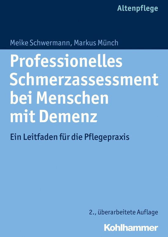 Professionelles Schmerzassessment bei Menschen mit Demenz - cover