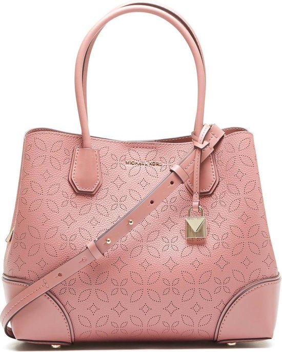 Indiener Paradox Visa Michael Kors Mercer Gallery Dames Handtas - Rose | bol.com