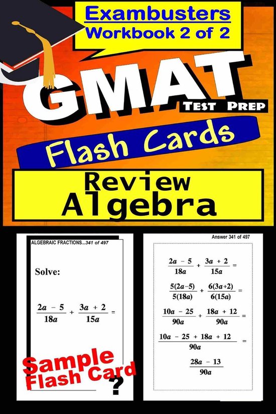 Exambusters GMAT 2 - GMAT Test Prep Algebra Review--Exambust ... - cover