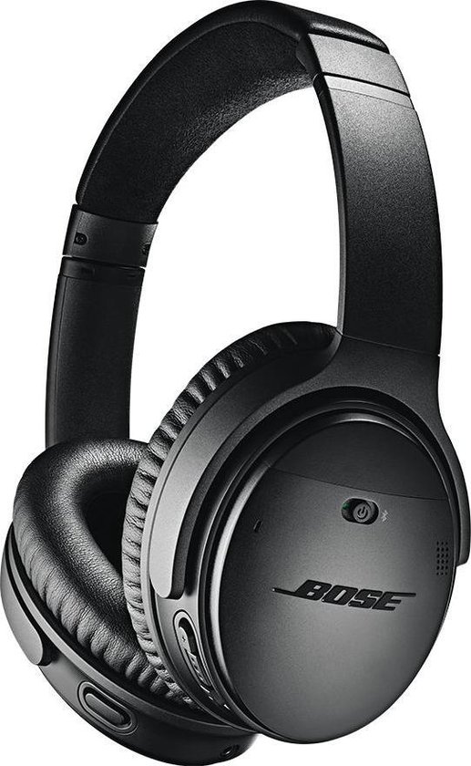Met de Bose QuietComfort 35 Serie II heb je de kracht van noise canceling tot je beschikking. Afbeelding van het product.