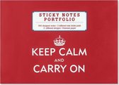 Keep Calm & Carry on Sticky Notes Portfolio