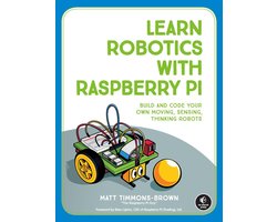 Omslag van Learn Robotics with Raspberry Pi