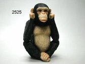 Chimpansee horen, zien en zwijgen