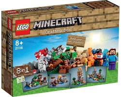 foto van LEGO Minecraft Crafting Box - 21116
