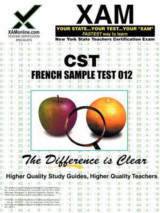 NYSTCE CST French Sample Test 012