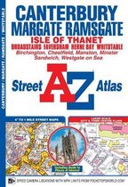 Canterbury, Margate, Ramsgate and Whitstable A-Z Street Atlas