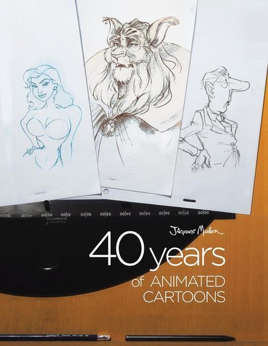 40 Years of Animated Cartoons - cover