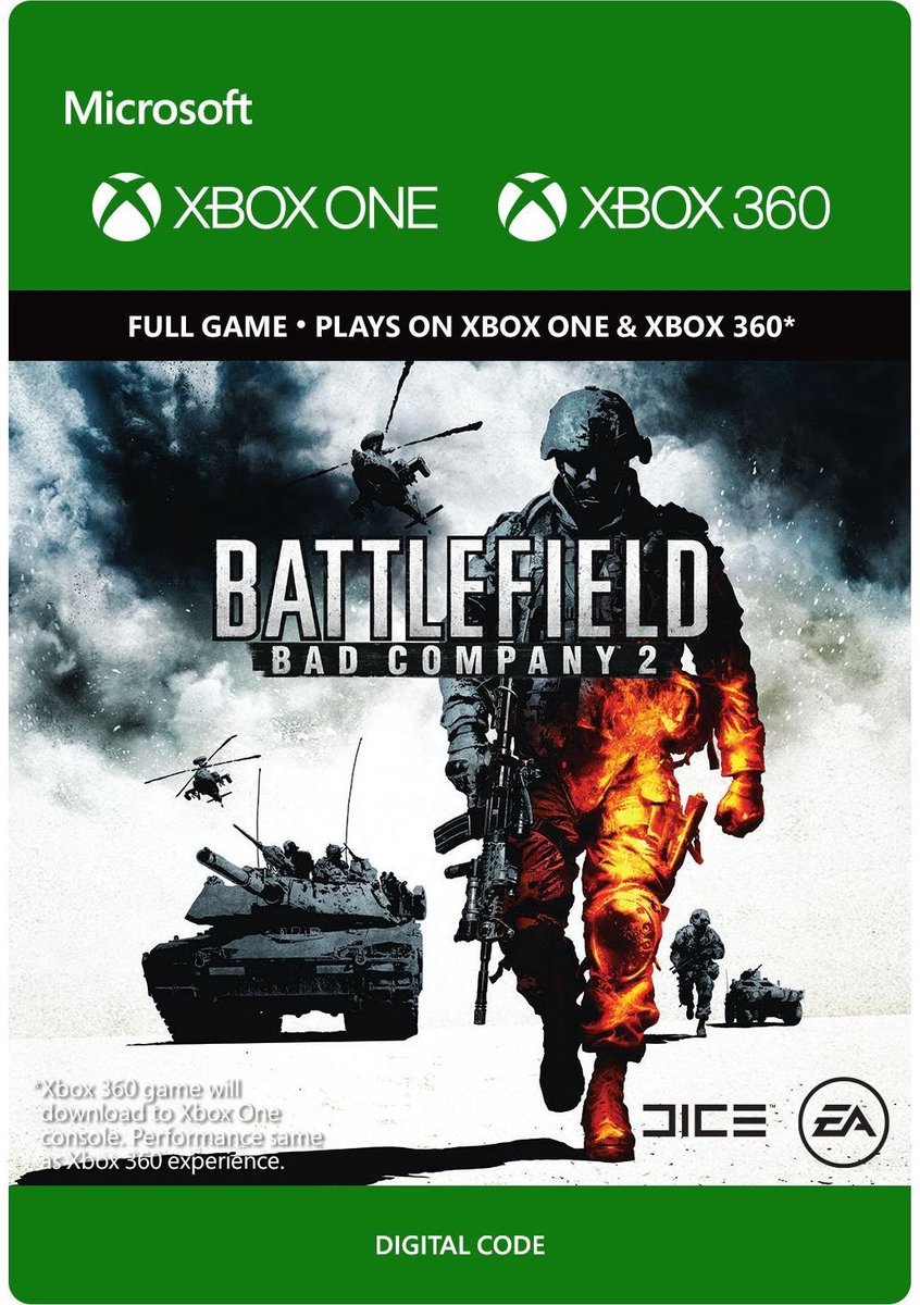 Microsoft Battlefield Bad Company 2, Xbox One Standard Xbox 360 | Jeux |  bol.com