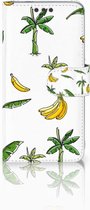 Microsoft Lumia 650 Wallet Book Case Hoesje Design Banana Tree