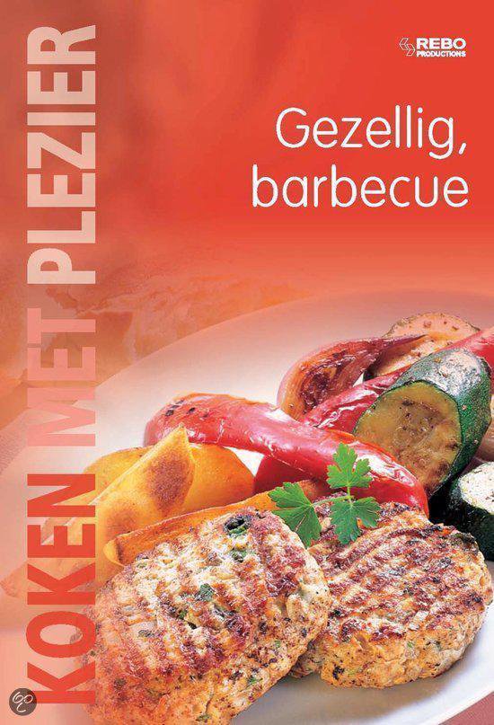 Cover van het boek 'Koken met plezier / Gezellig barbecue'