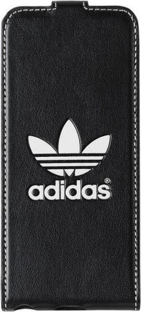 Adidas flip case iPhone 5 (S) - zwart